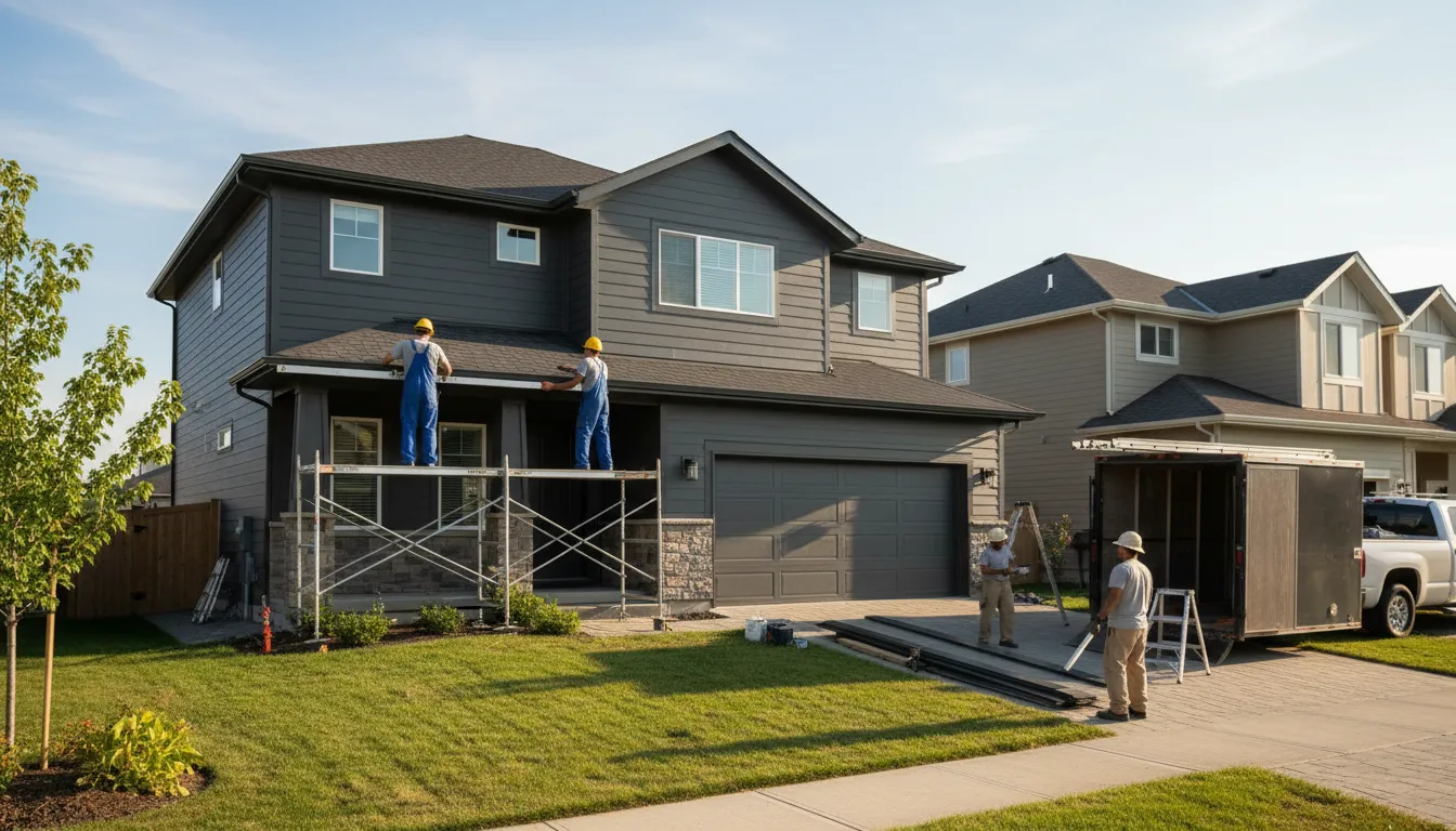 Siding in Paola
